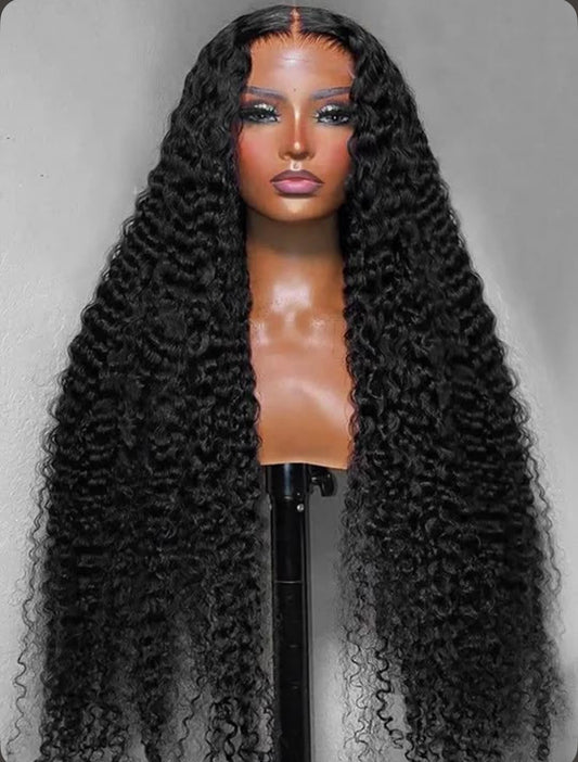 Glueless curly 5*5 top quality wig
