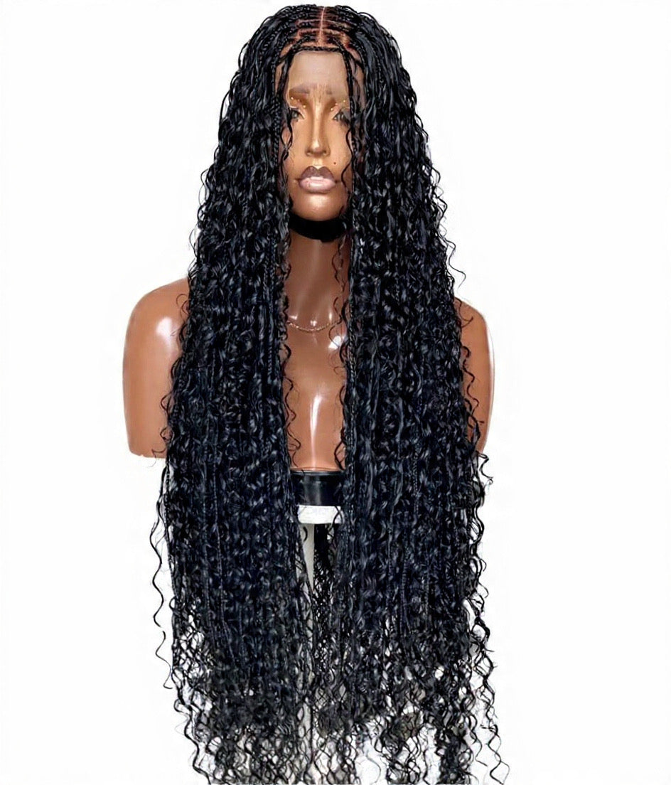 Goddess braids
