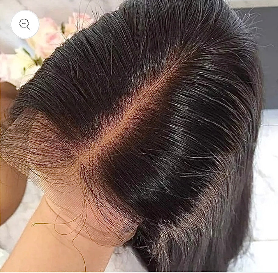 16 inch brazilian Hair Full Frontal Wig.