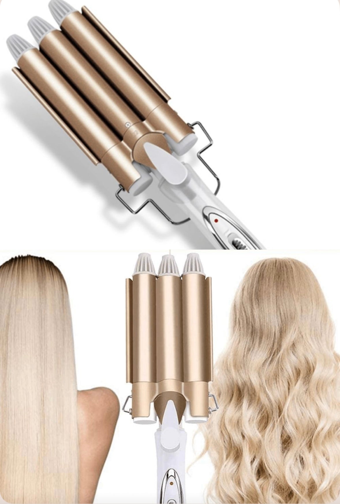Professional hair curler