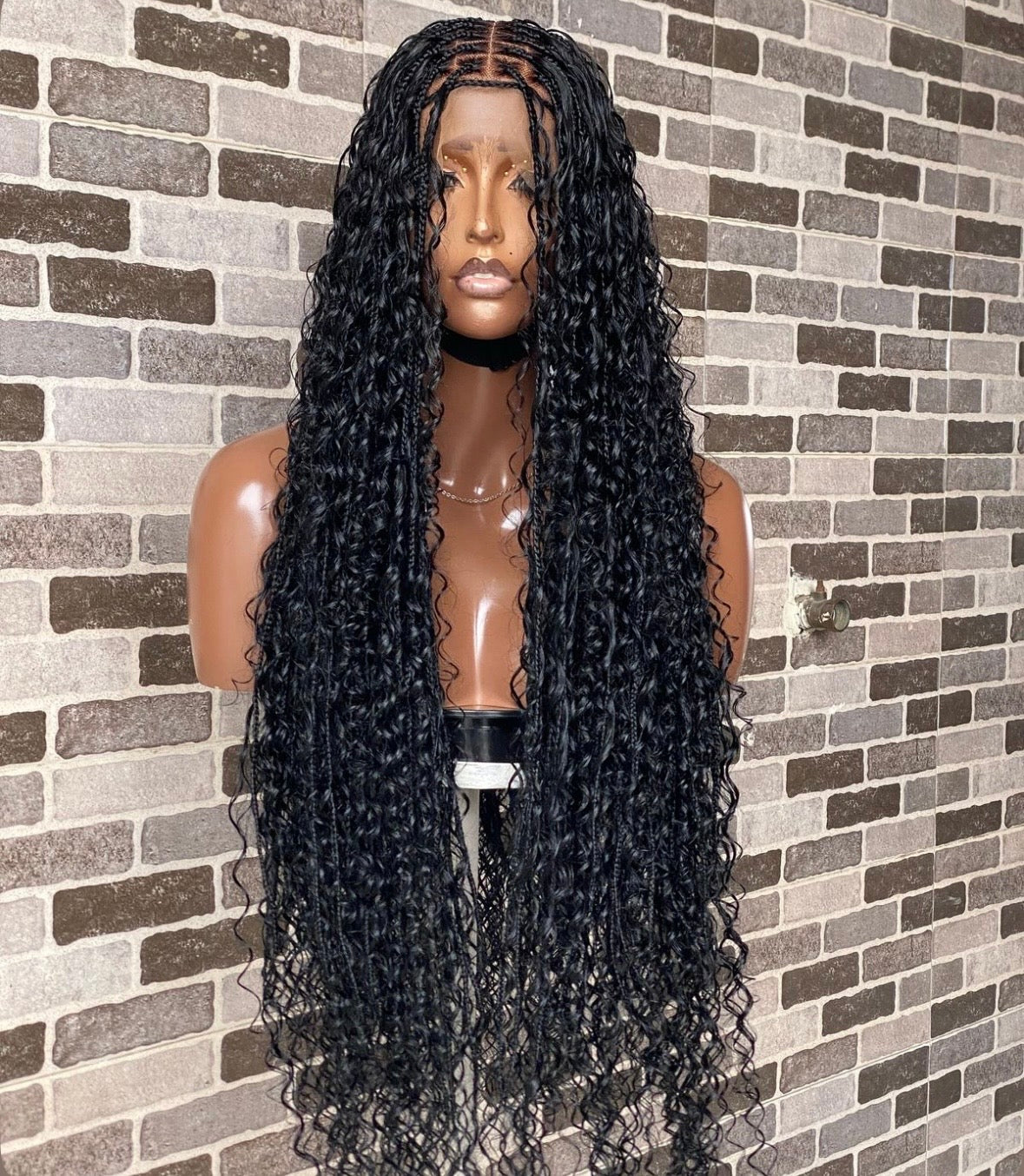 Goddess braids